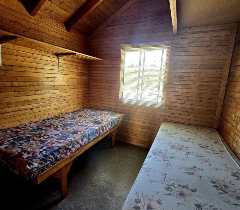 Chambres des chalets au bouteroue, 2 lits simples