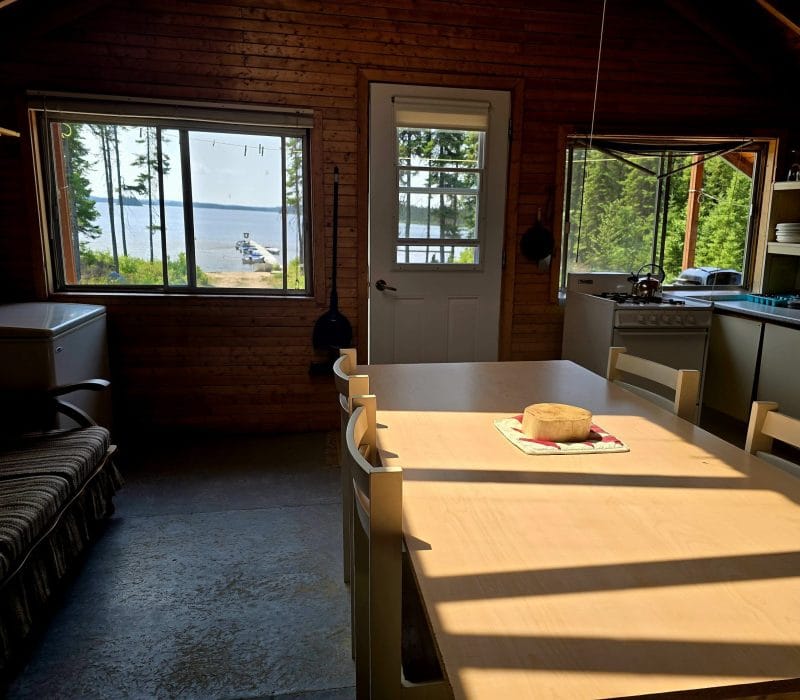 Vue du lac a partir du chalet 2